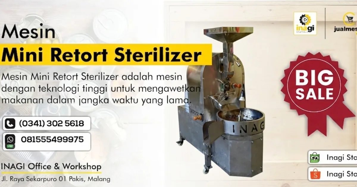 Jenis Mesin Roasting Kopi Buatan Indonesia Terkenal Tahun 2020-2026