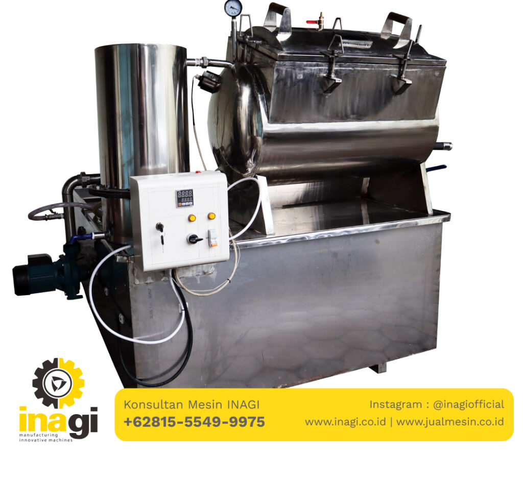 Mesin Vacuum Frying Pembuat Keripik Buah 30 kg /proses INAGI