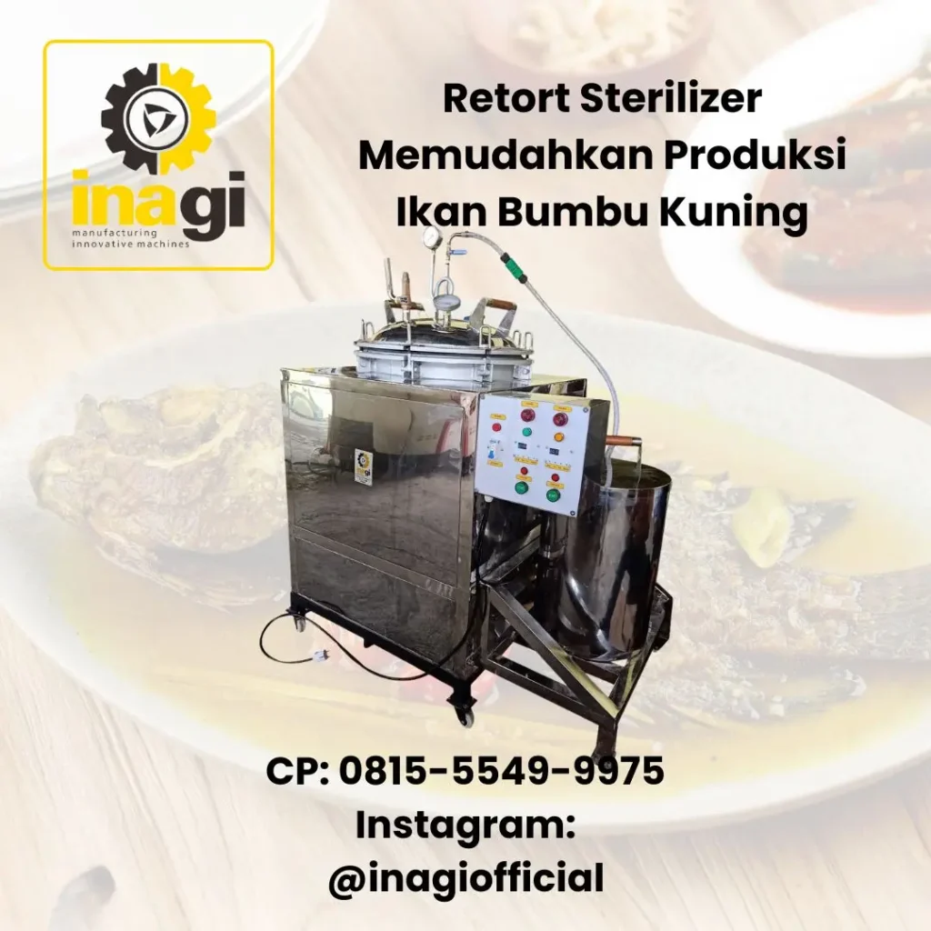 retort sterilizer memudahkan produksi