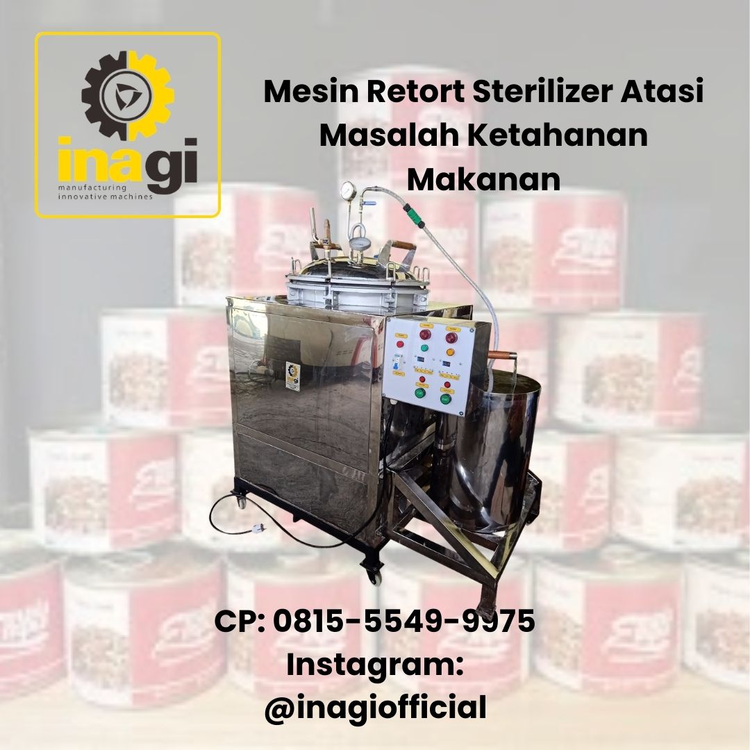 mesin retort sterilizer