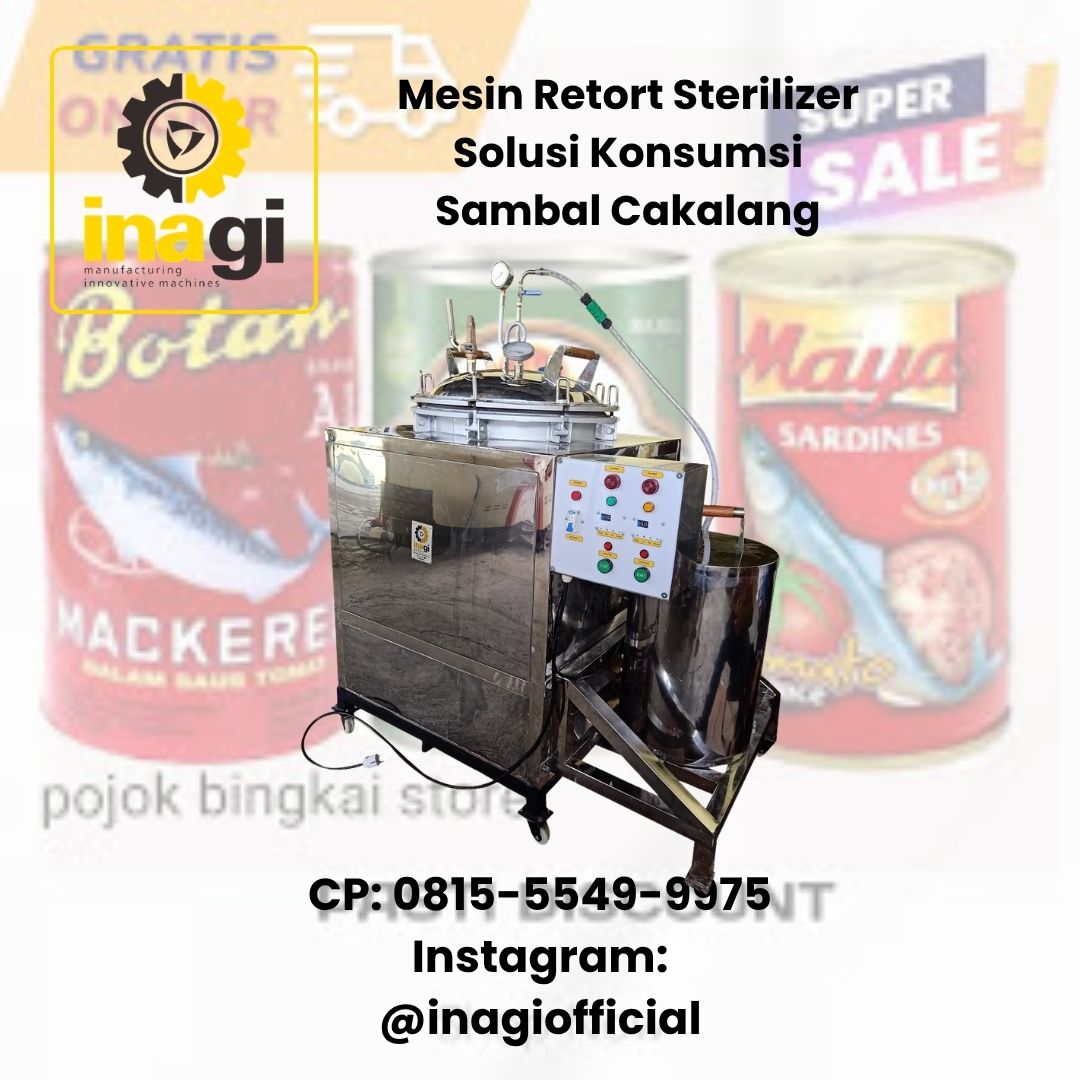retort sterilizer untuk produksi cakalang