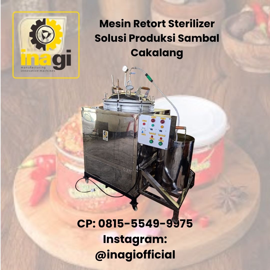 mesin retort sterilizer untuk produksi cakalang