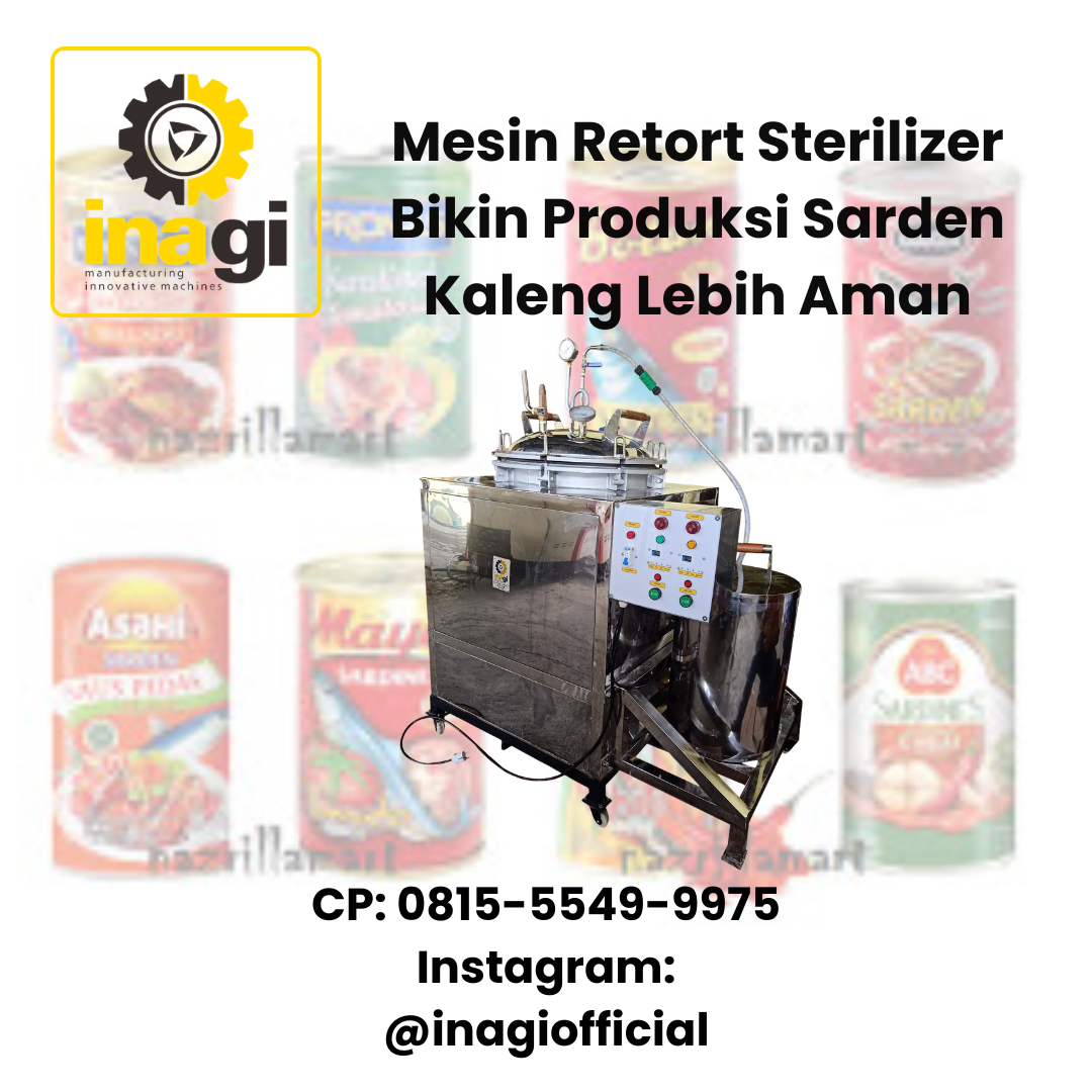 mesin retort sterilizer