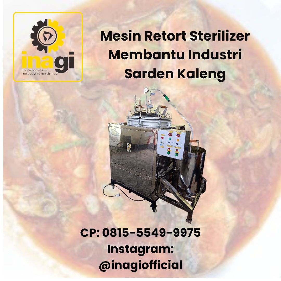 mesin retort sterilizer