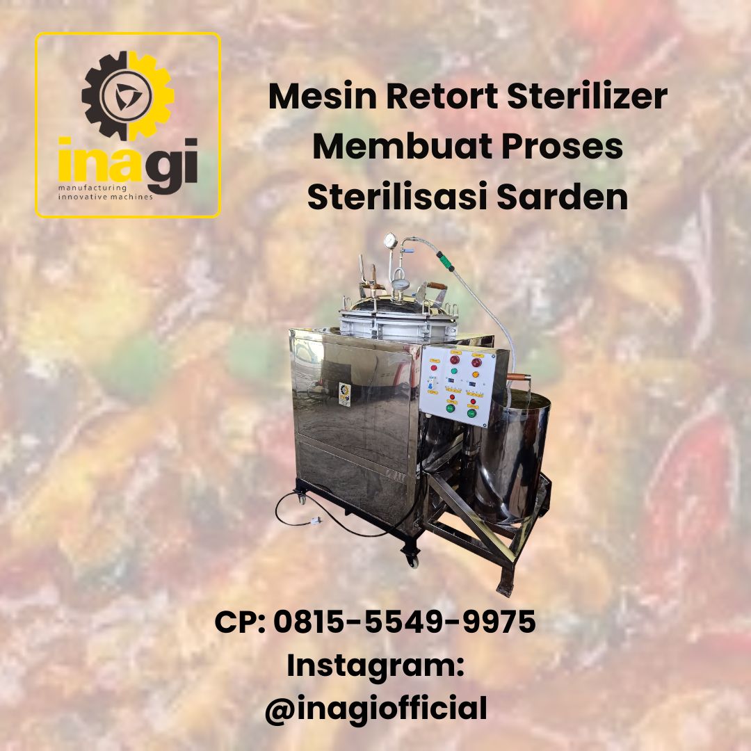 mesin retort sterilizer