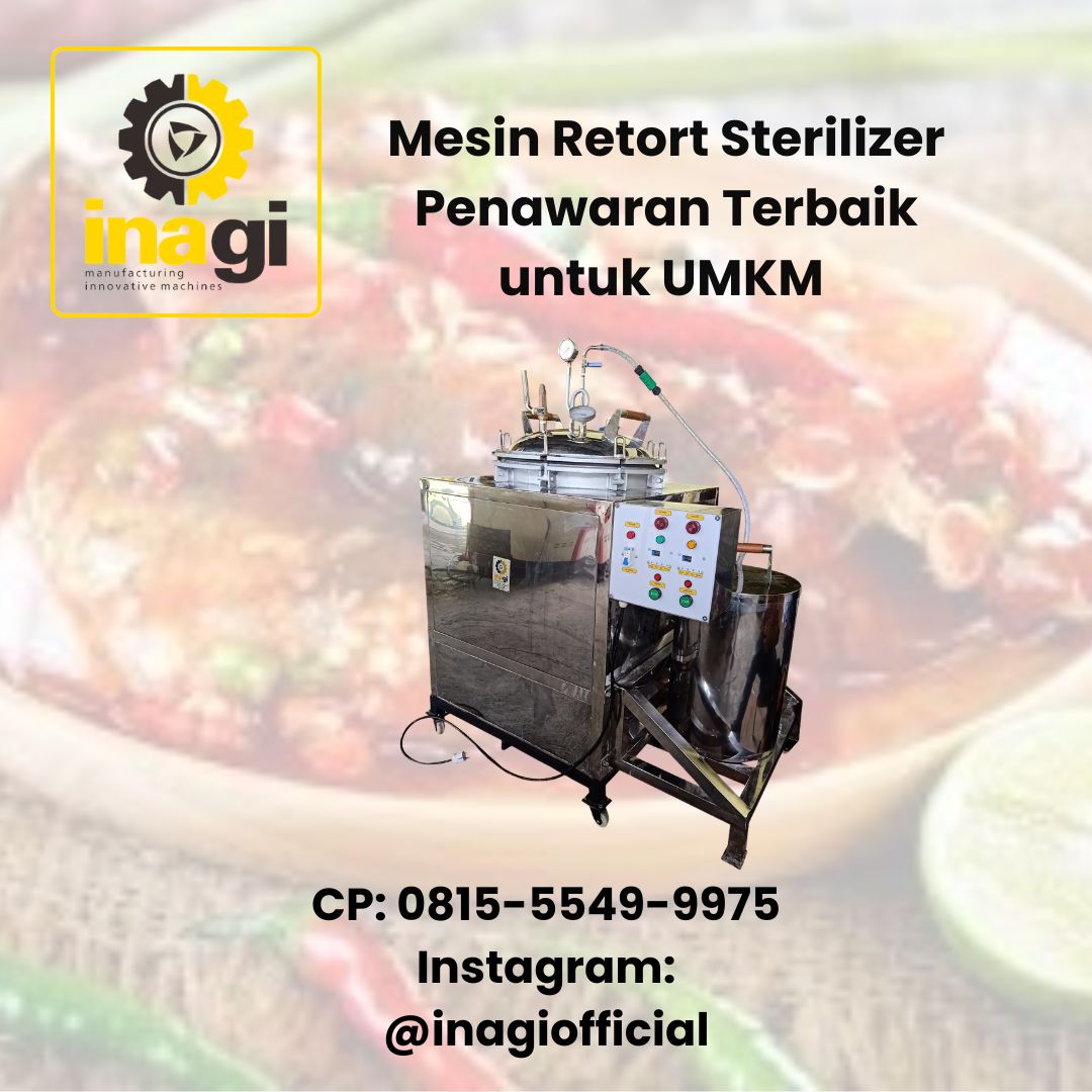 mesin mini retort sterilizer
