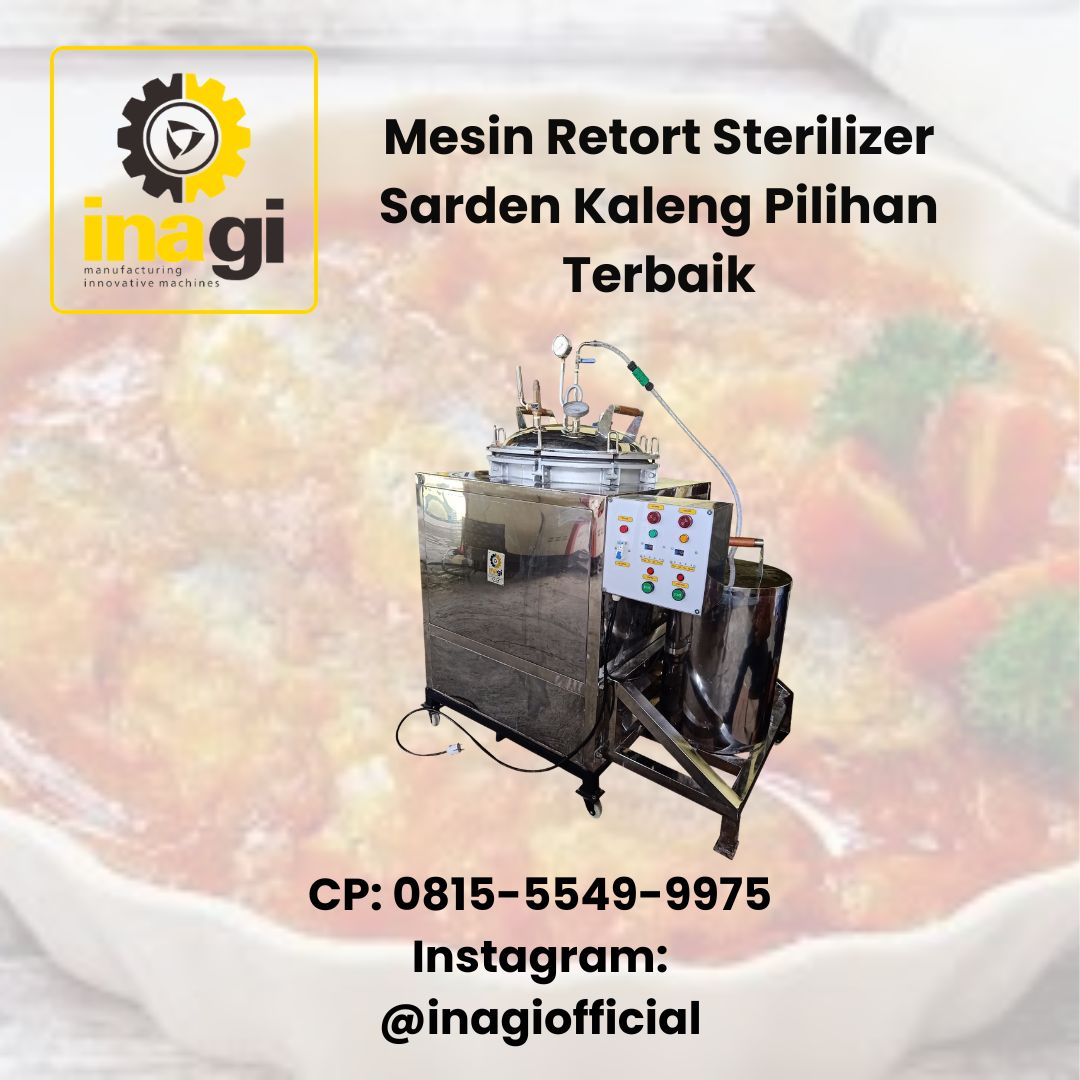 mesin retort sterilizer