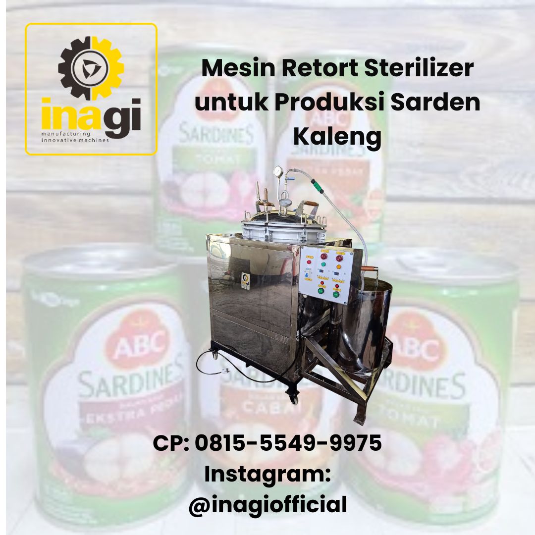mesin retort sterilizer