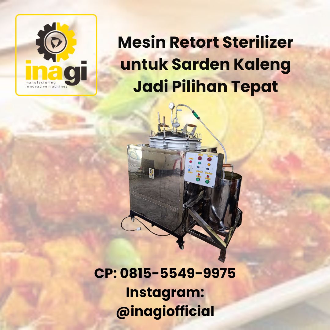 mesin retort sterilizer