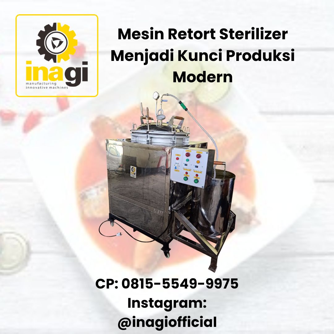 mesin mini retort sterilizer