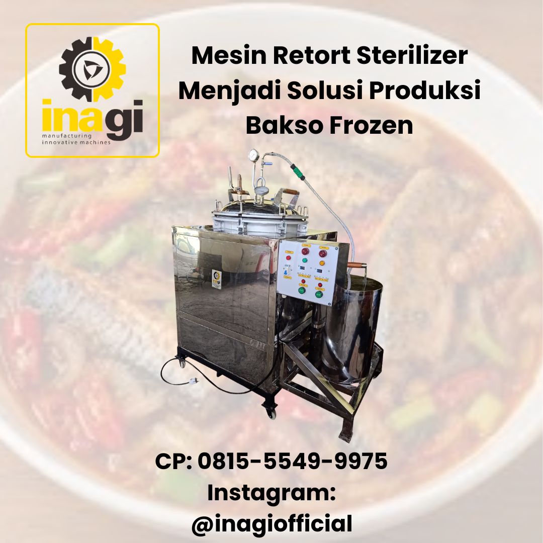 mesin retort sterilizer