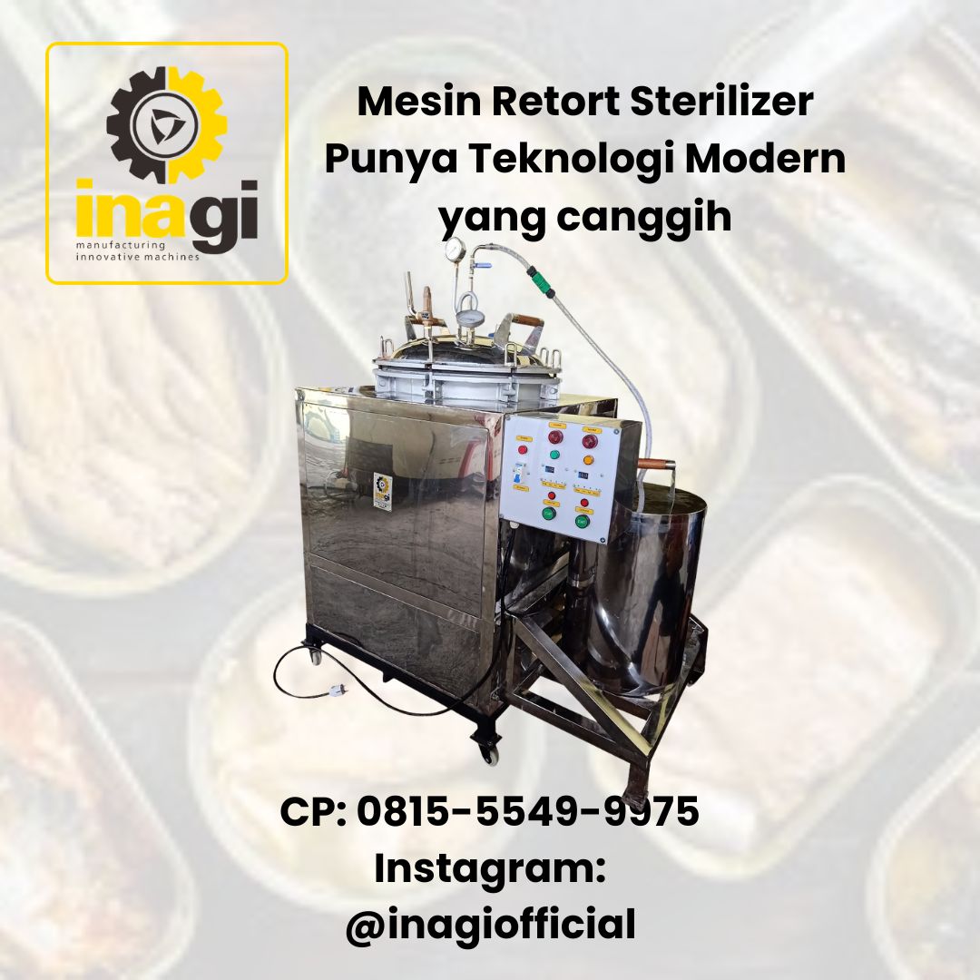 mesin retort sterilizer yang canggih