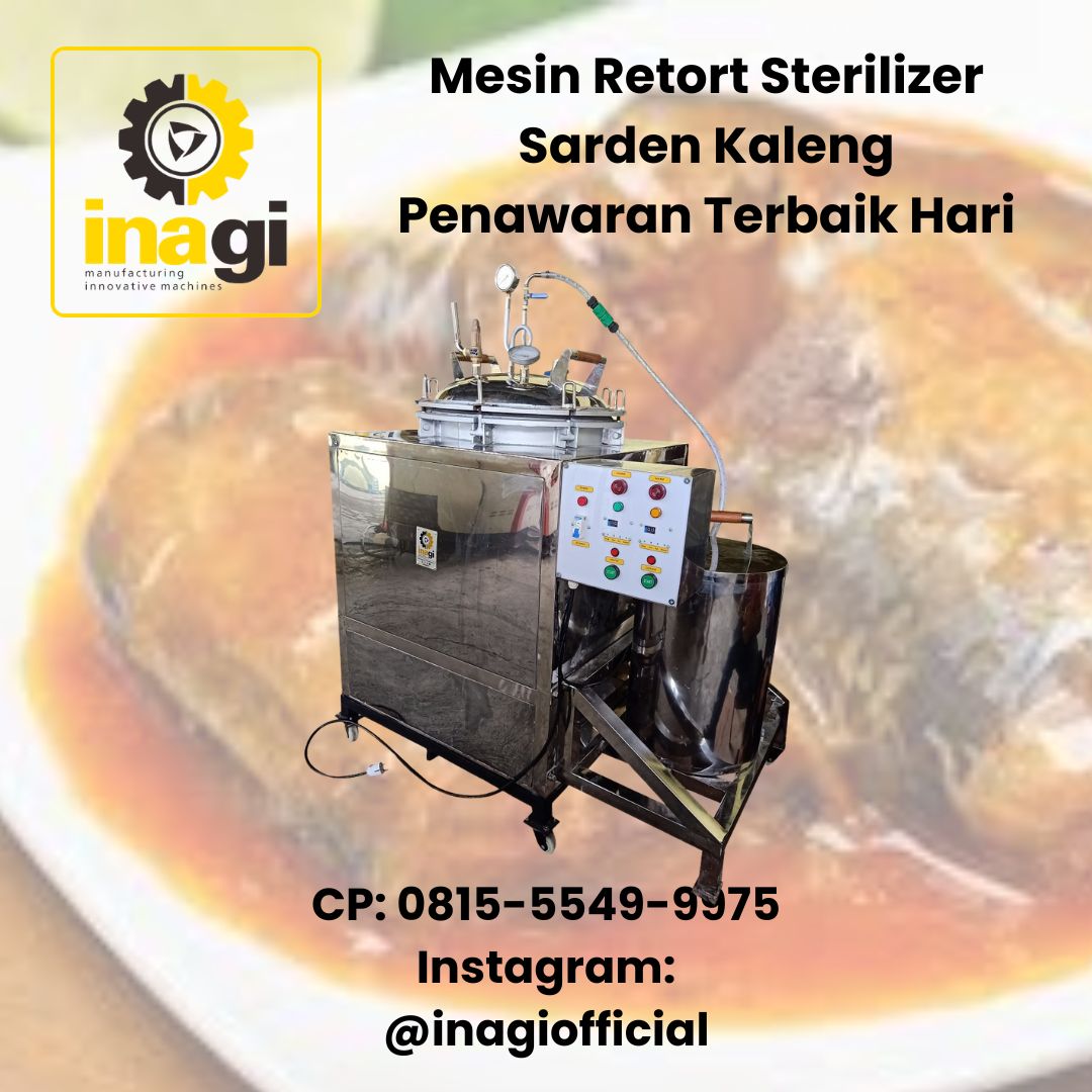 mesin retort sterilizer