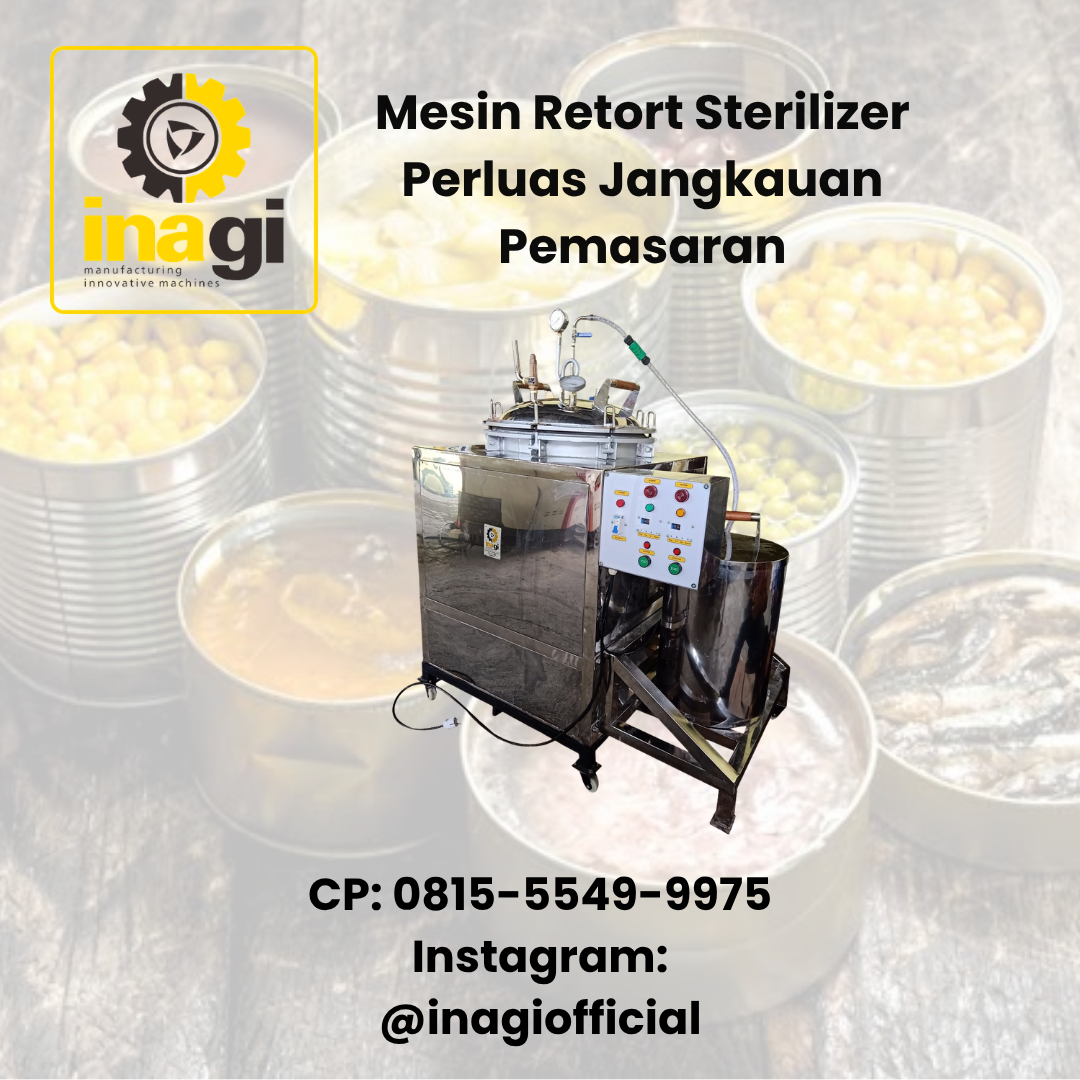 Mesin Retort Sterilizer Perluas Jangkauan Pemasaran