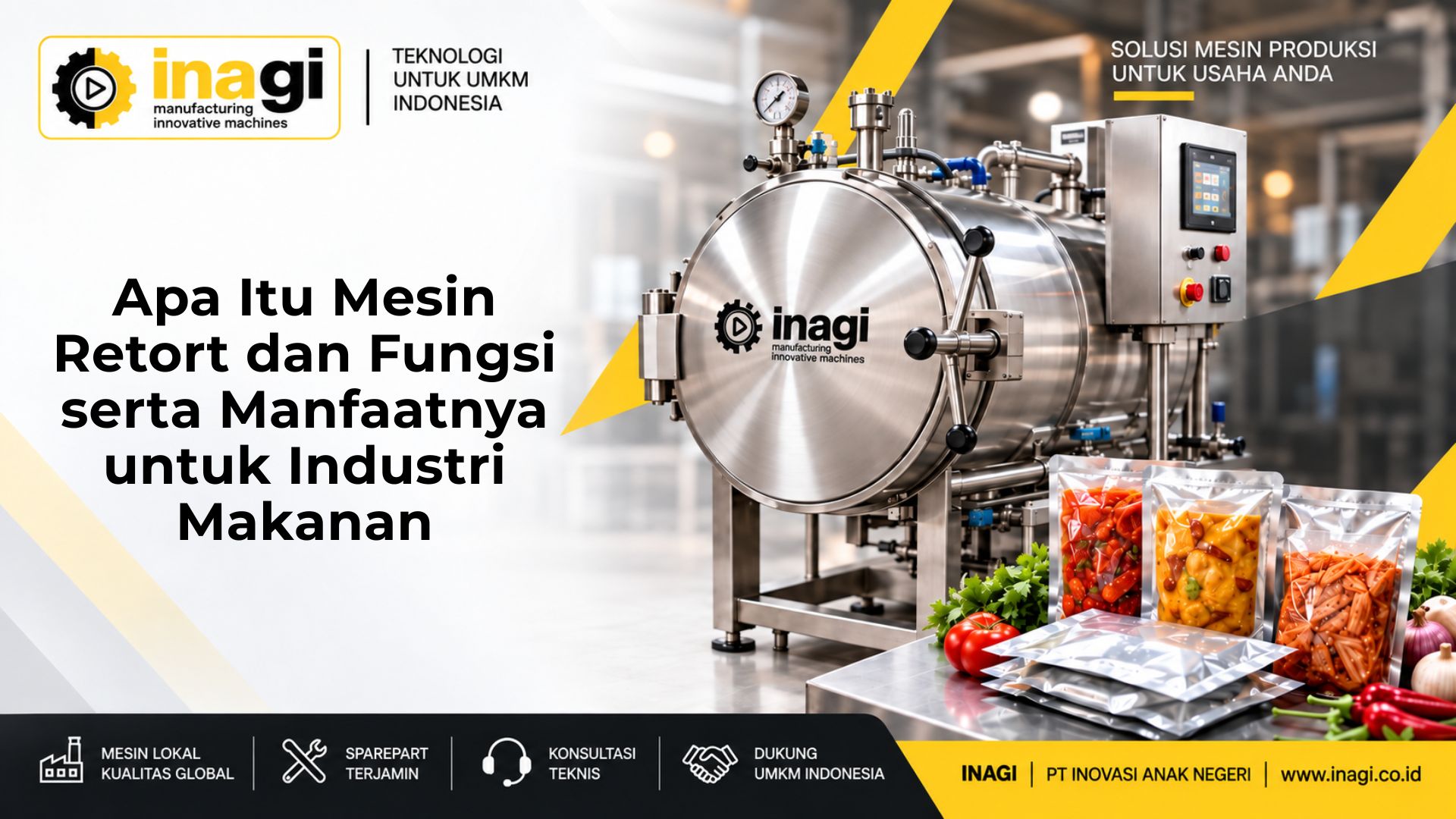 apa itu mesin retort