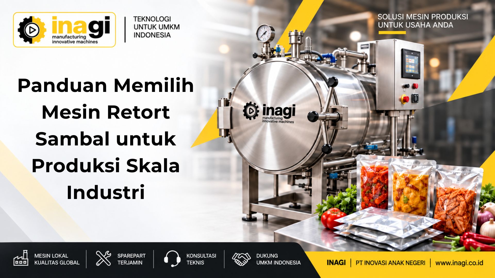 Panduan Memilih Mesin Retort Sambal untuk Produksi Skala Industri