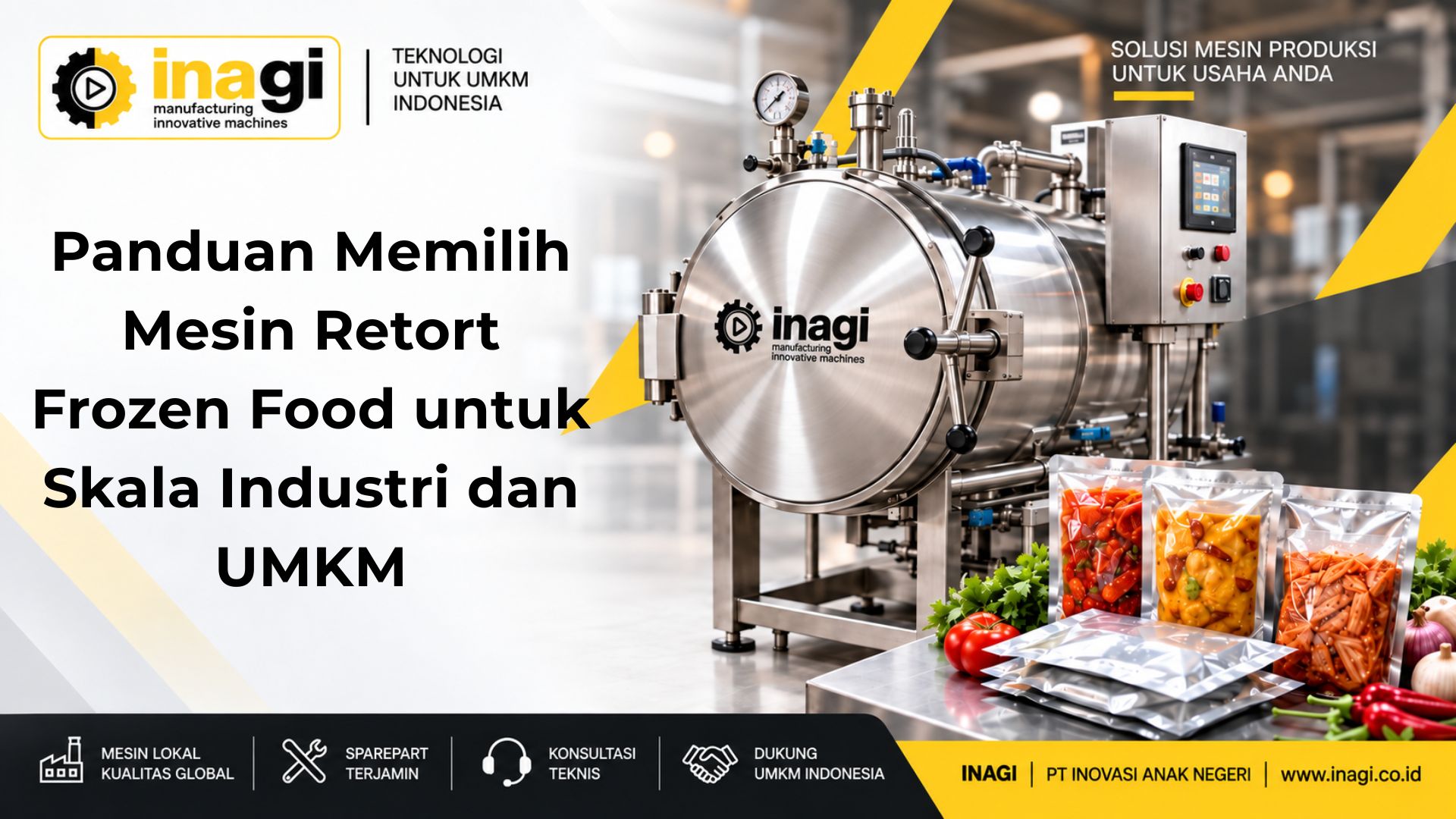 Panduan Memilih Mesin Retort Frozen Food