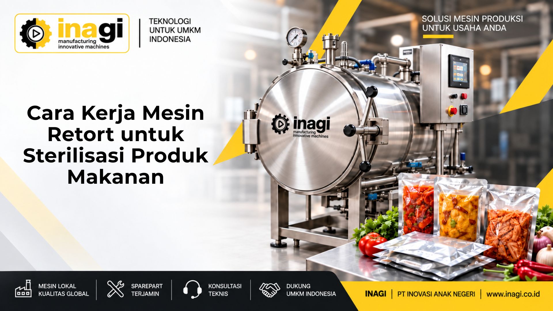Cara Kerja Mesin Retort
