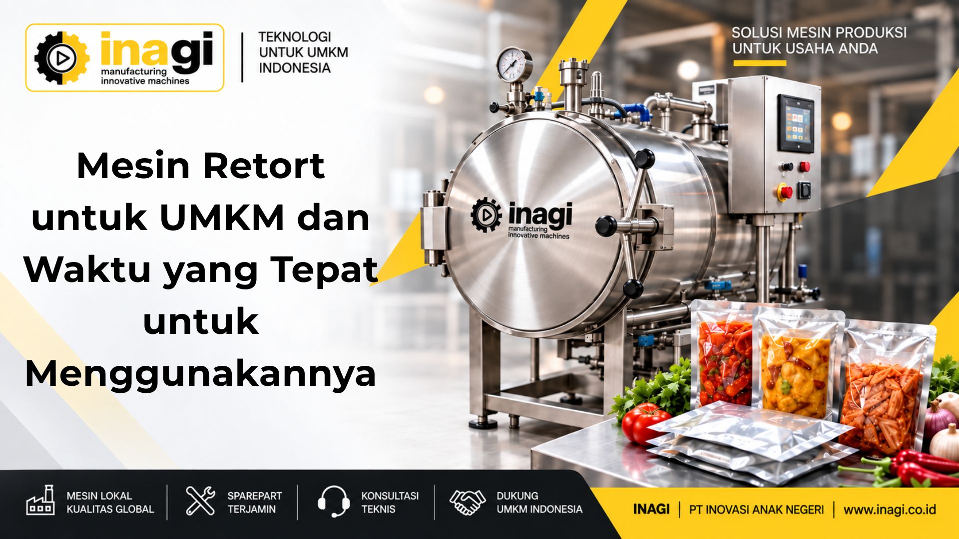 Mesin Retort untuk UMKM dan Waktu yang Tepat untuk Menggunakannya