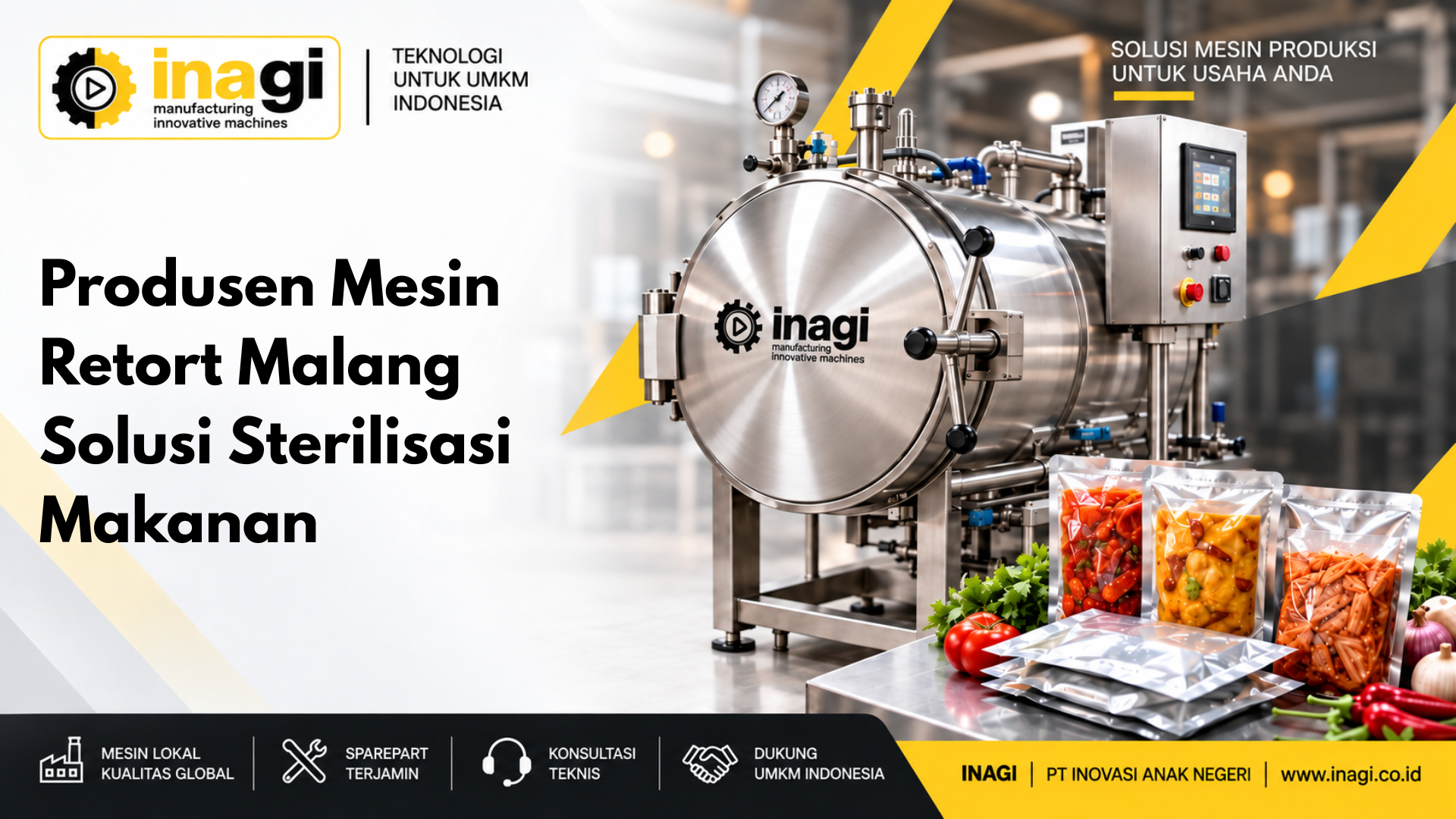 Pabrik Mesin Retort Malang