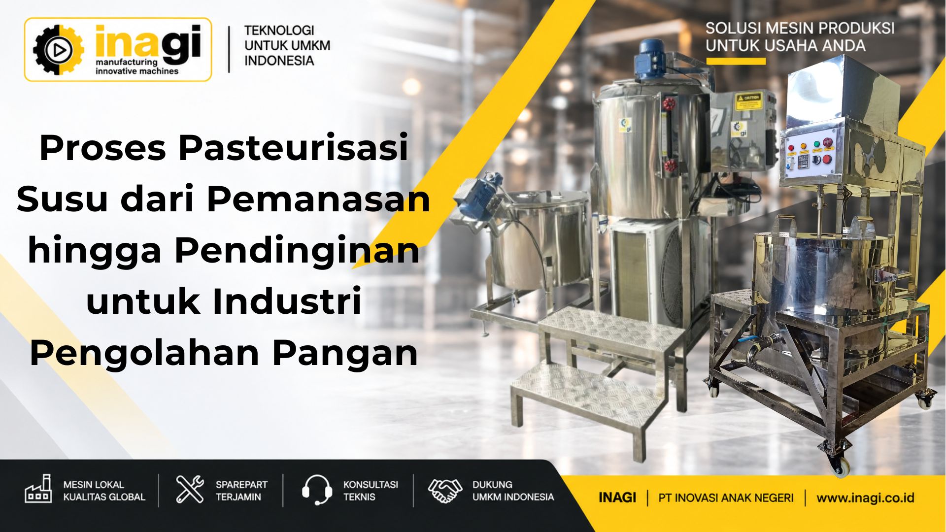 Proses Pasteurisasi Susu dari Pemanasan hingga Pendinginan