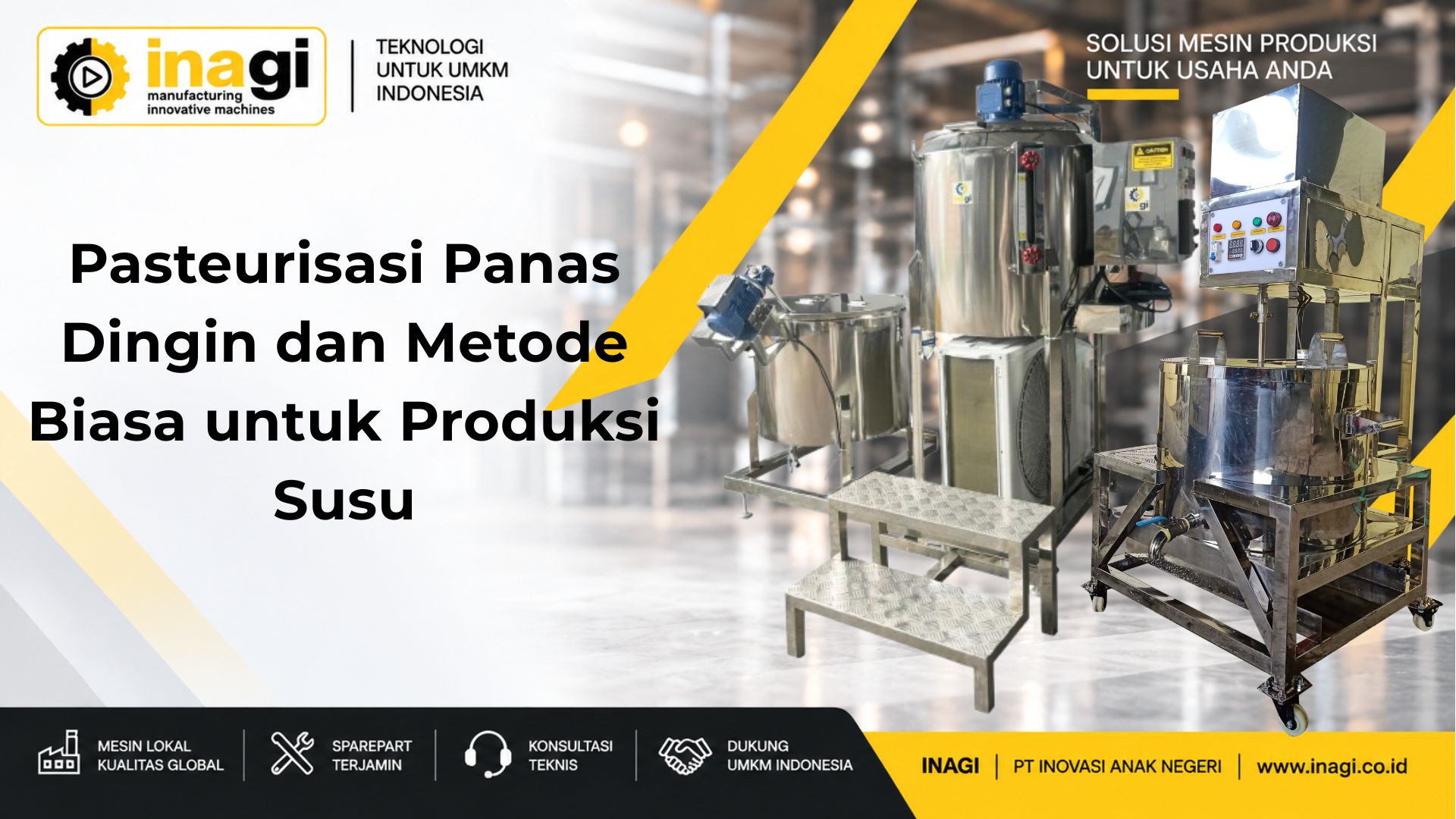 Pasteurisasi Panas Dingin dan Metode Biasa untuk Produksi Susu