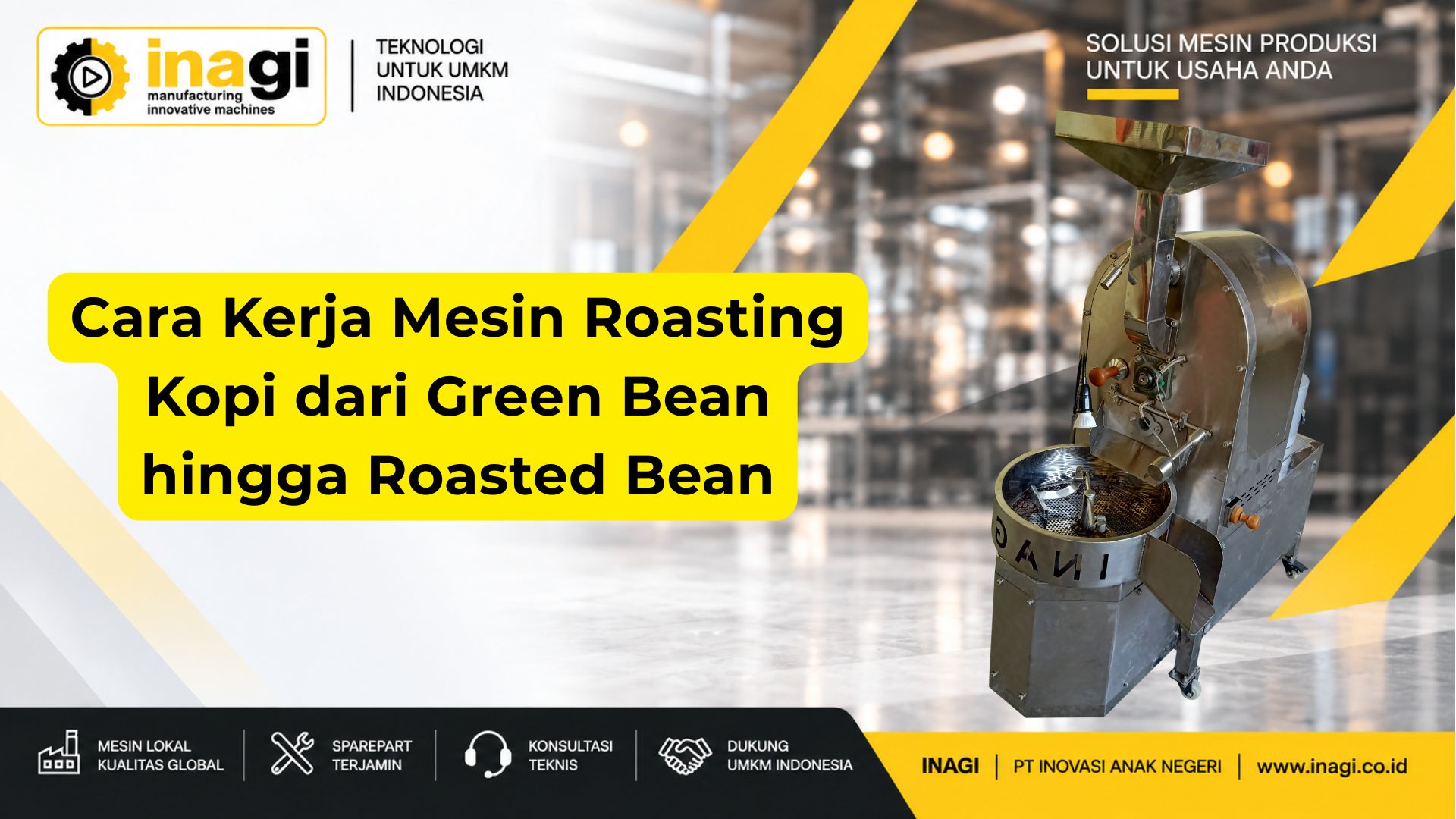 Cara Kerja Mesin Roasting Kopi